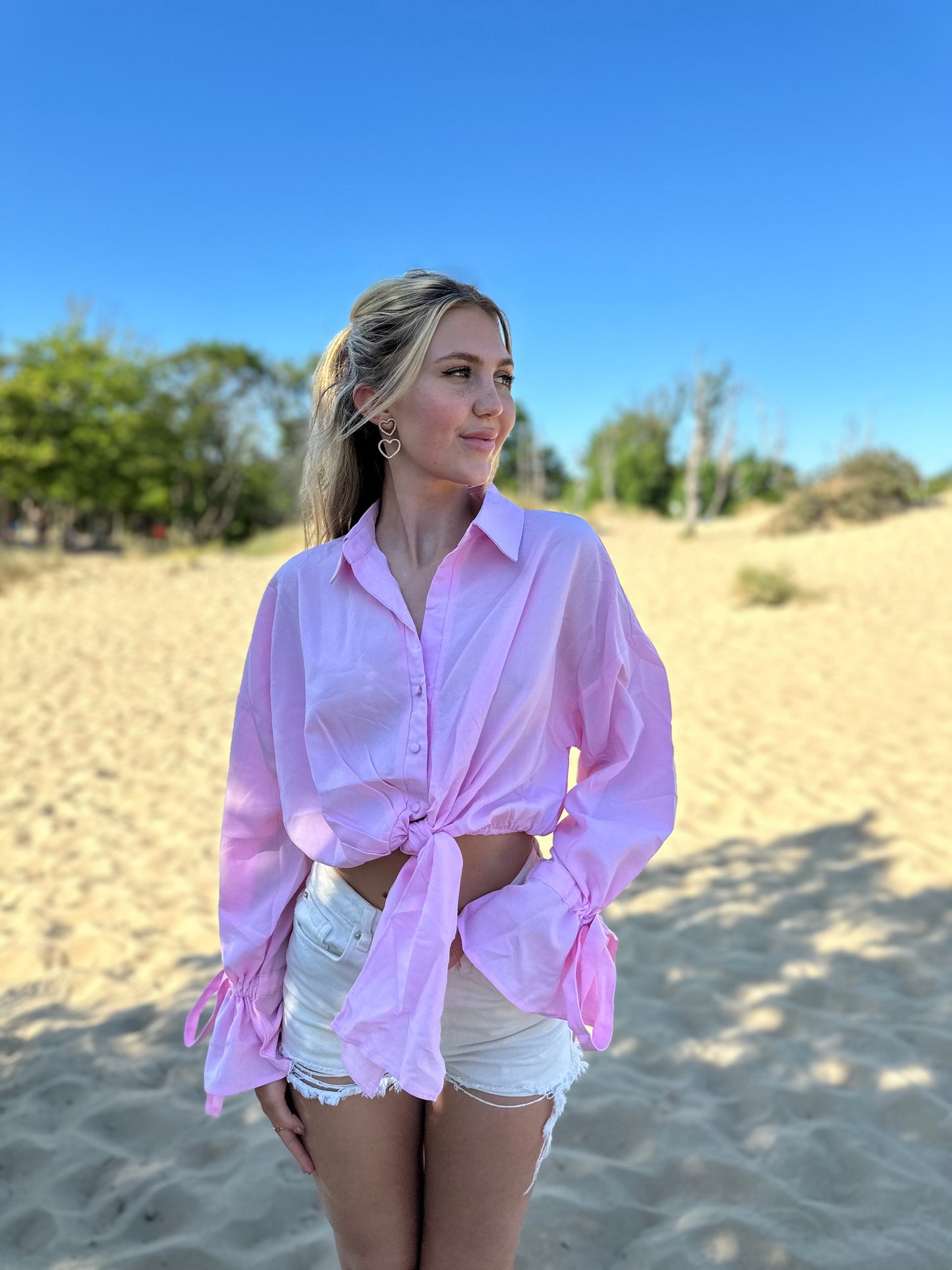 Pink vibes - blouse